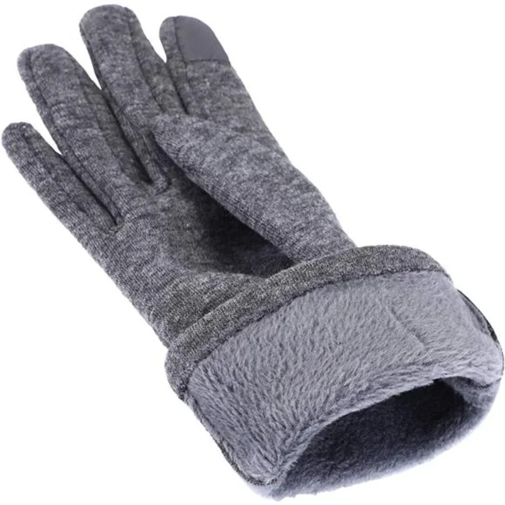 3 Pairs Women Winter Gloves Warm Touchscreen Gloves
